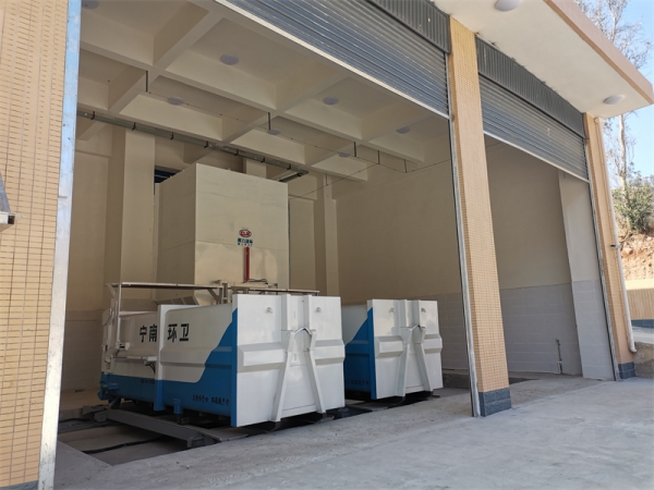 水平直压式垃圾站（平台式）