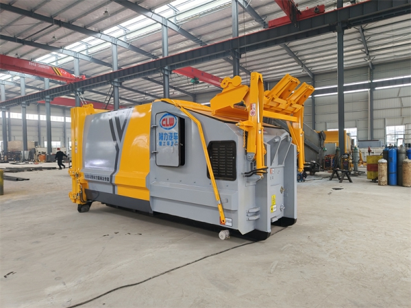 15方挂桶型移动式垃圾压缩站