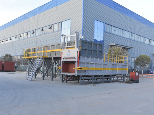 中大型水平直压式垃圾站