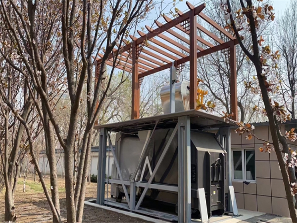 12方景观式移动垃圾压缩站