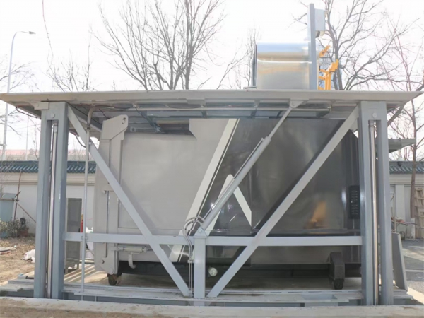 12方景观式移动垃圾压缩站